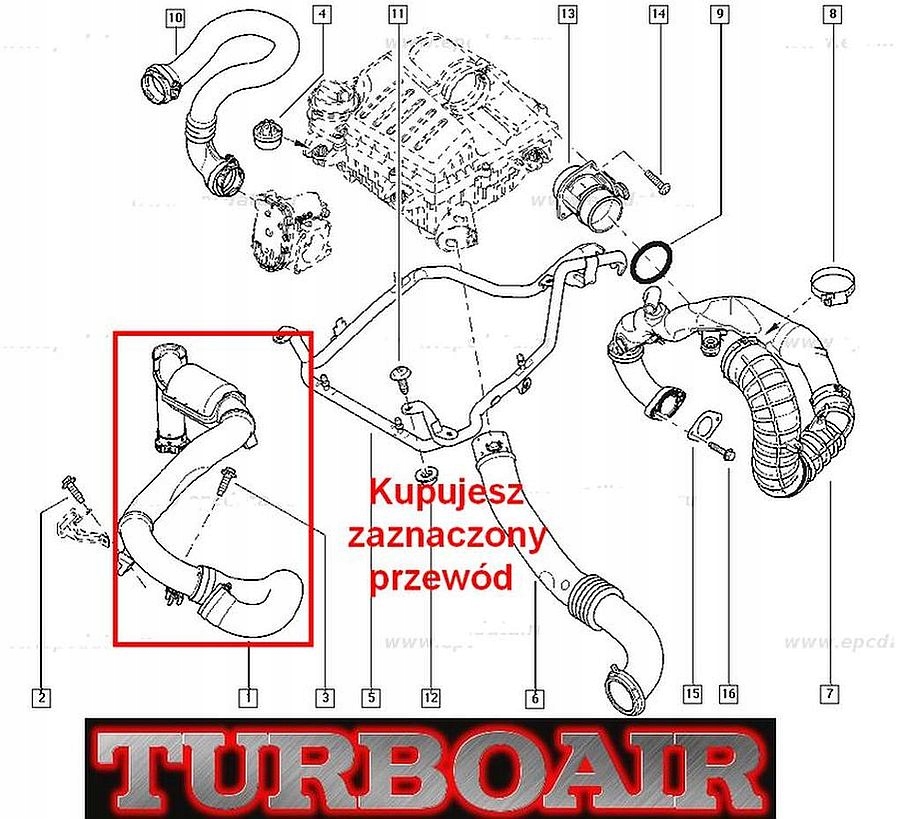 Opel vivaro e5 2,0 cdti труба пабтрубок  turbo интеркулер в Украине