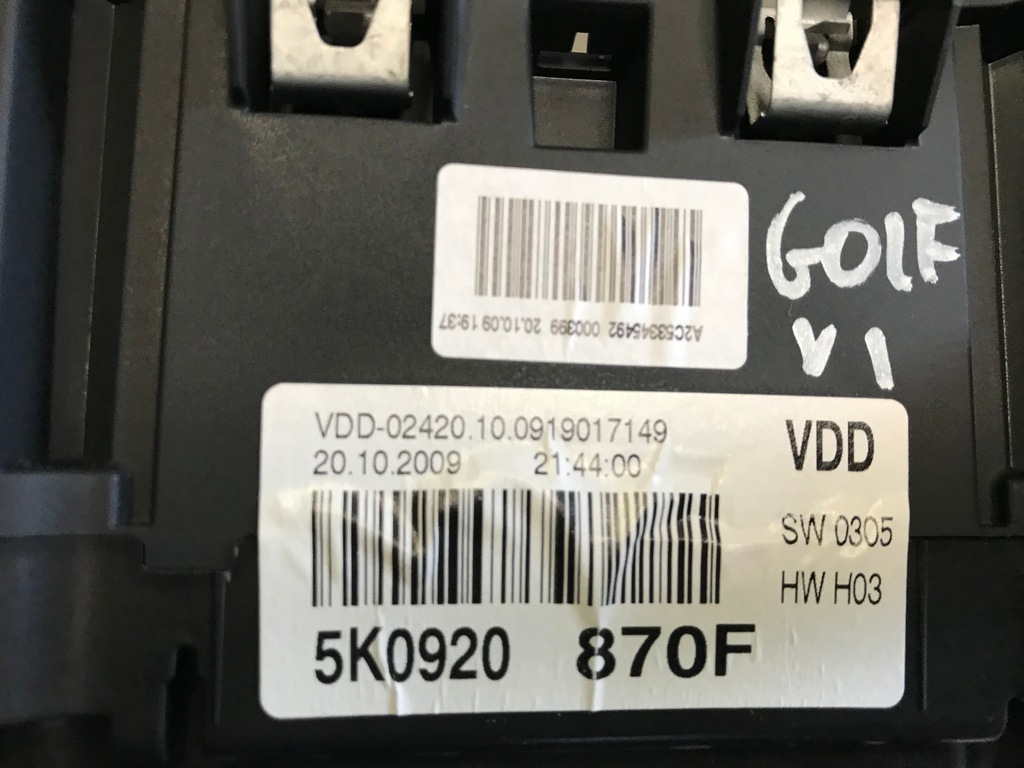 фото №5, Vw golf vi 1.4 tsi dsg набір стартовий 03c906016aj