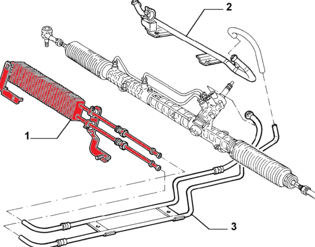 фото №4, Alfa romeo 166 v1 автоматическая коробка передач радиатор усилителя
