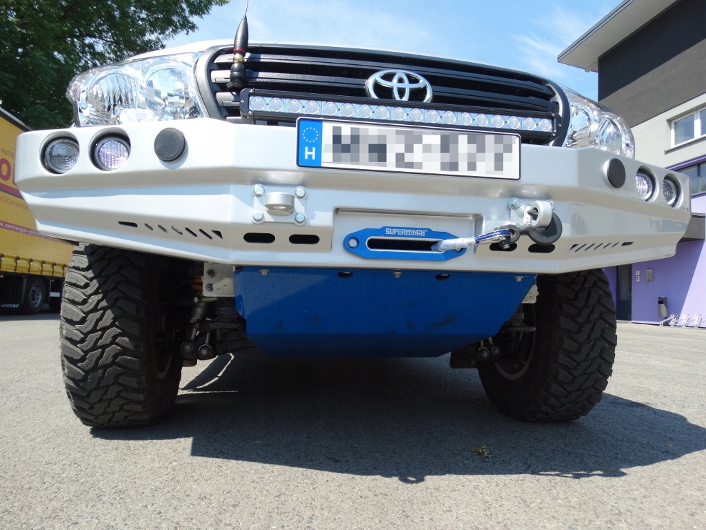 фото №10, Toyota land cruiser 200 бампер перед сталевий 4x4