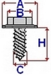 фото №3, Клипса клипсы защита двигателя lexus ls400 rav 4