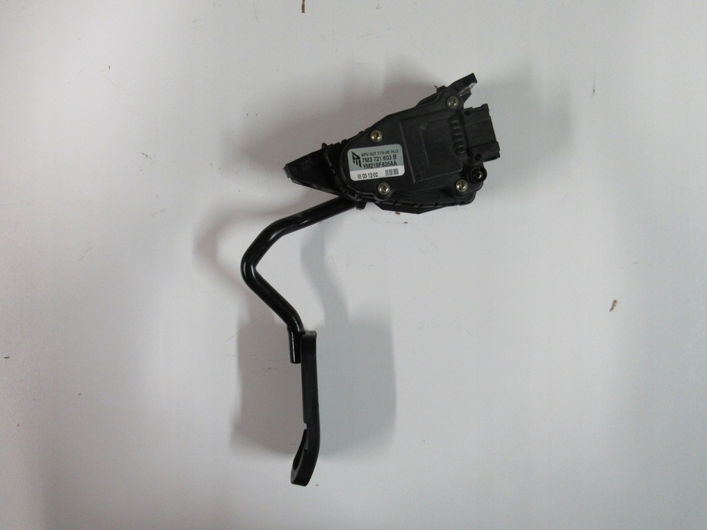 фото №1, Педаль газа потенциометр vw sharan lift 7m3721603b