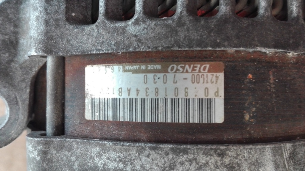 фото №2, Dodge caravan генератор