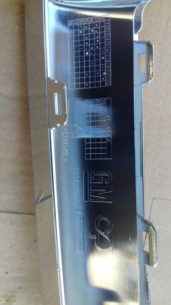 фото №4, Opel cascada cabrio хром решітка решітка радіатора новий orygin