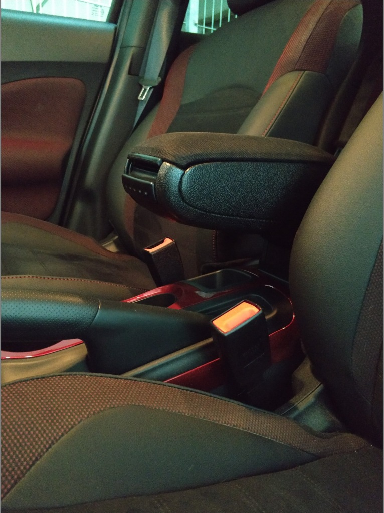 фото №6, Підлокітник seat mii vw up шкіра з czarną nicią