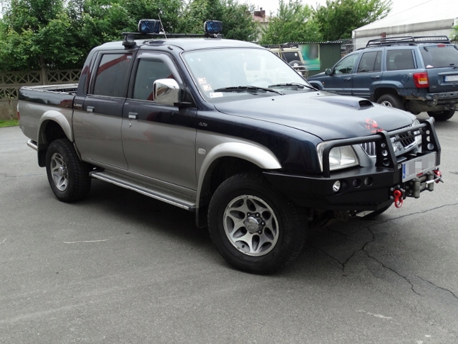 фото №11, Бампер сталевий перед передній mitsubishi l200 -05