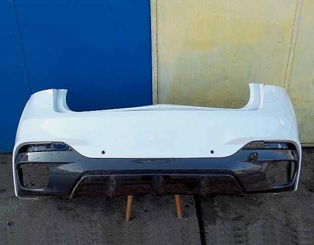 фото №9, Bmw x6 f16 m-pakiet performance 14-17 бампер задня