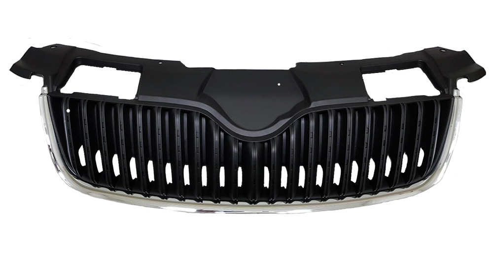 фото №1, Решётка радиатора решётка радиатора решётка радиатора skoda fabia ii 07-09