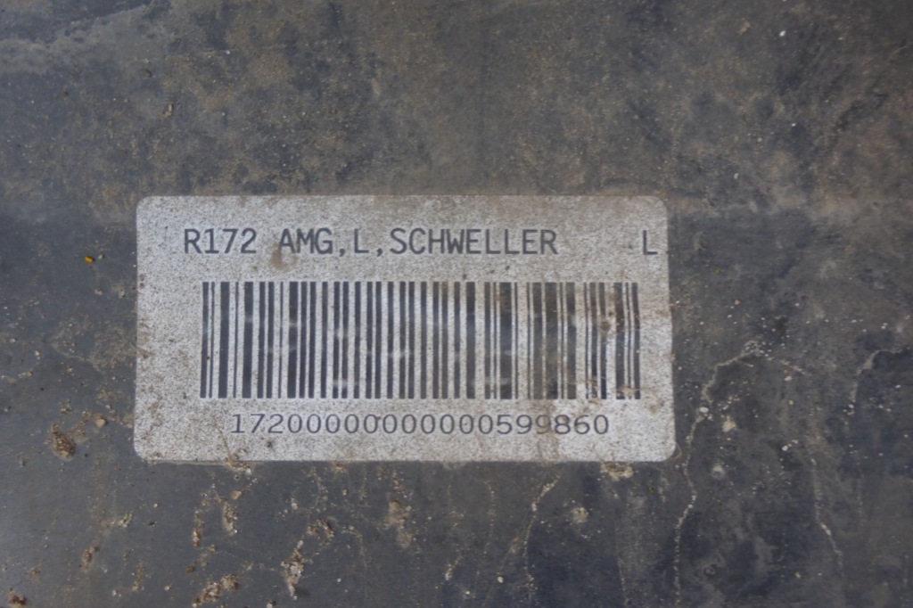 фото №7, Поріг молдинг поріг mercedes slk r172 11- amg ліва