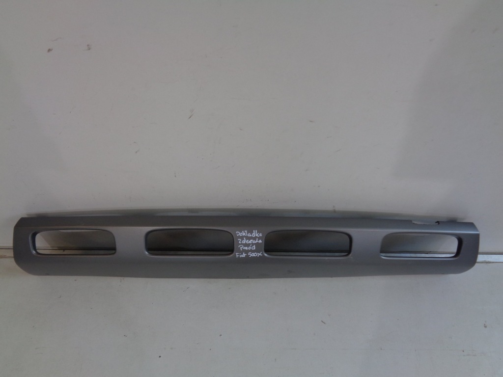 Купити Спойлер накладка бампера передня fiat 500x