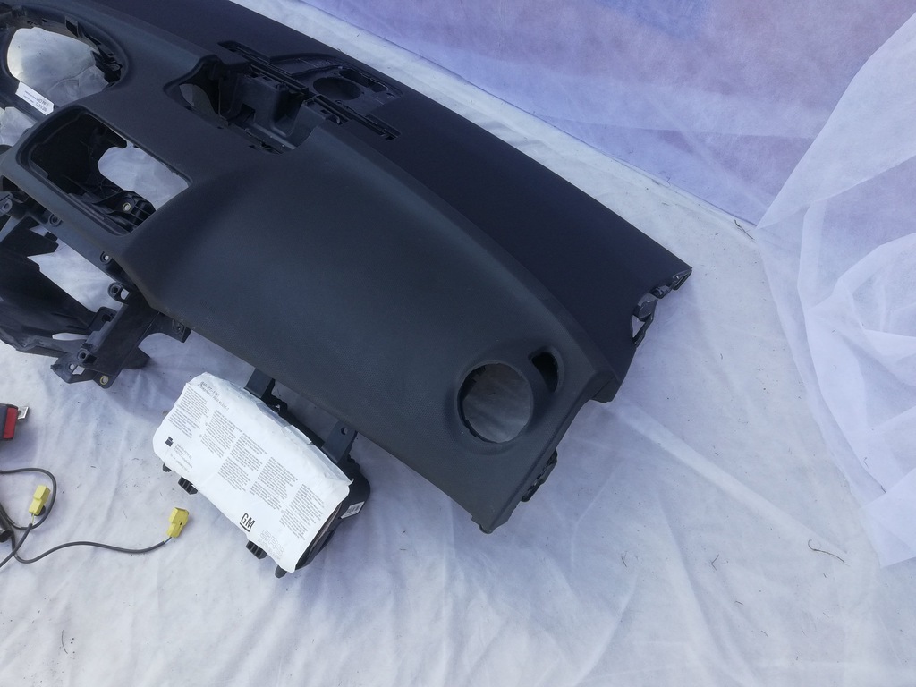 фото №3, Opel meriva b приборная панель консоль подушка безопасности ремни комплект