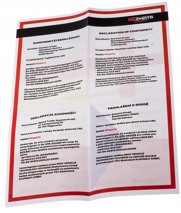 Денні ходові вогні drl led ford focus mk3 діоди osram Київ