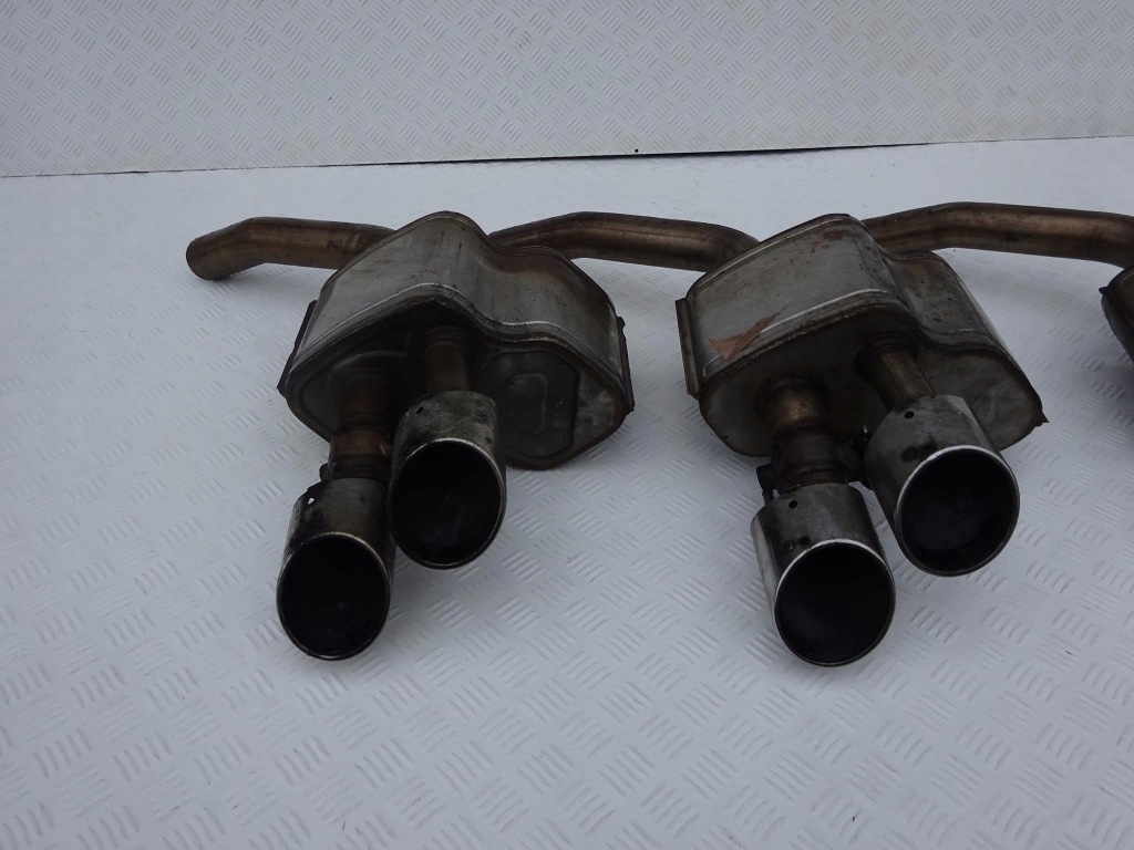 фото №2, Maserati ghibli вихлоп гасник 670030855 лівий