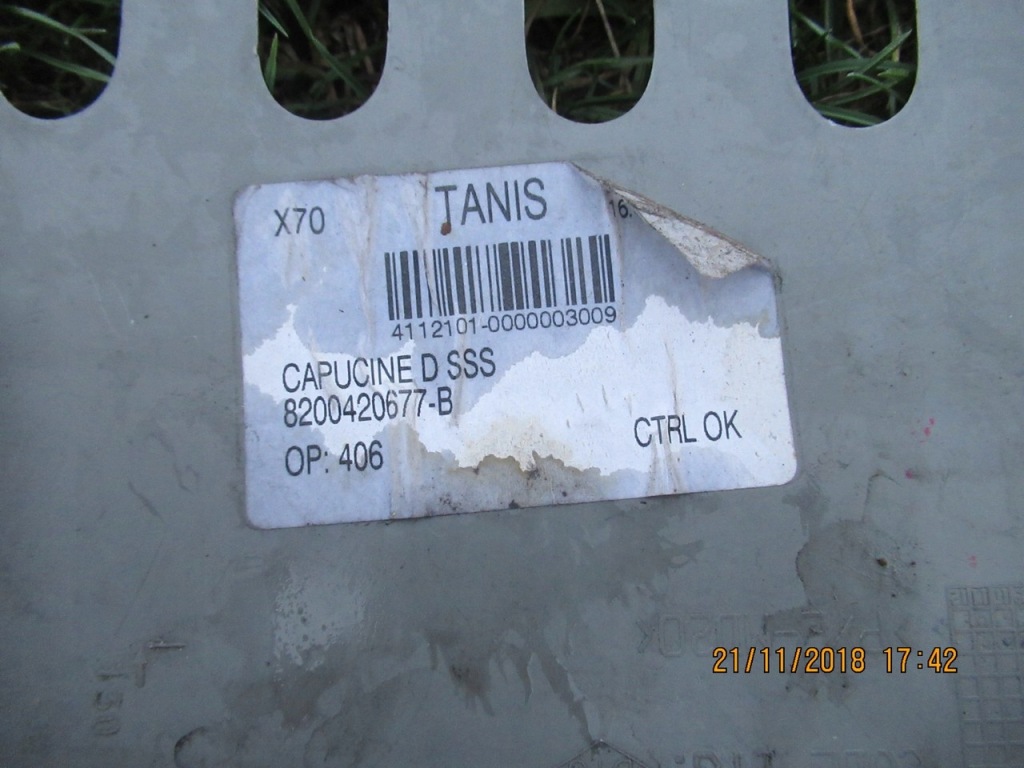 фото №5, Полка козырёк козырёк защита master ii 98-10