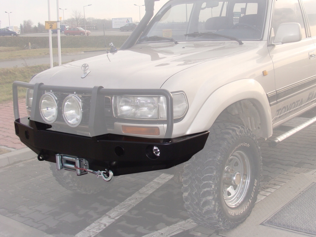 фото №11, Бампер передний стальной toyota land cruiser j80 80