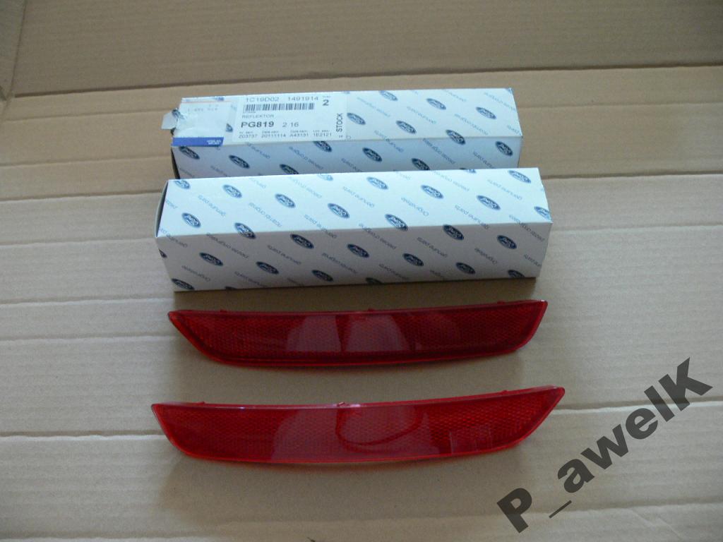 фото №2, Отражатель бампера задняя ford mondeo mk4 sedan левый