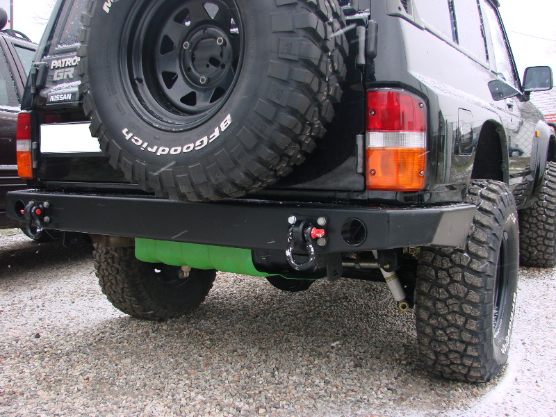 фото №13, Бампер задний задняя nissan patrol gr y60 стальной
