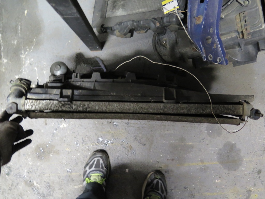 Радиатор вентилятор megane 1 1,9 dti 7700432392 с Разборки