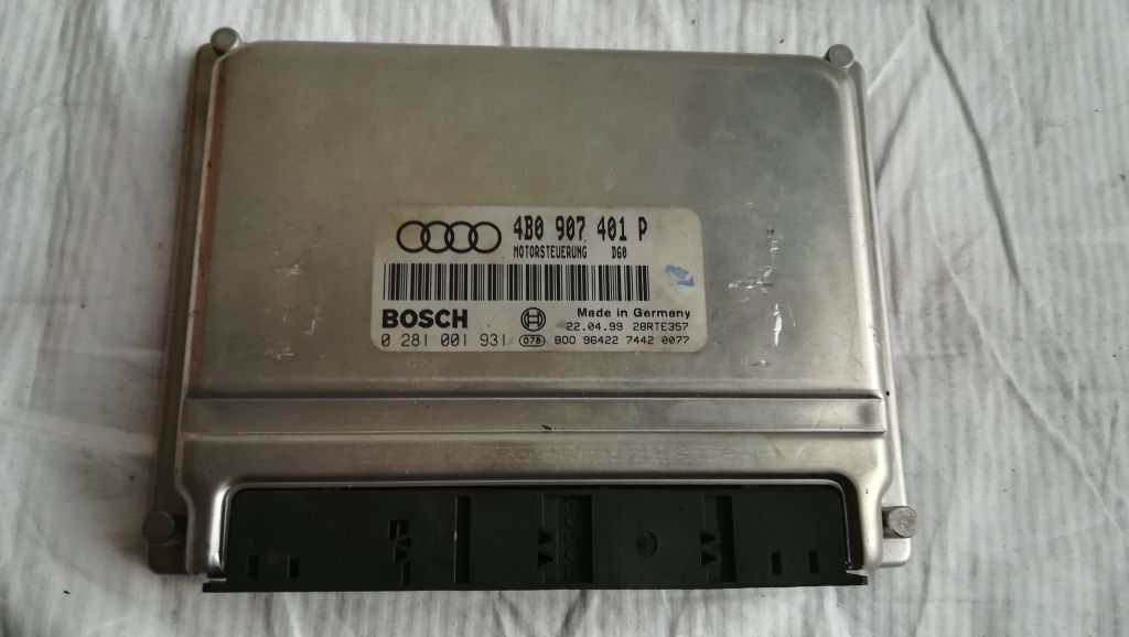 фото №1, A6 c5 2.5 tdi afb блок управления двигателя 4b0907401p