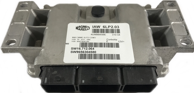 Купити Бортовий комп'ютер peugeot 206 1.4 iaw6lp2.03 9656304580