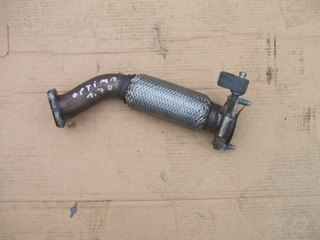 фото №1, Kia optima 1.7crdi 2015- труба гибкая гаситель колебаний