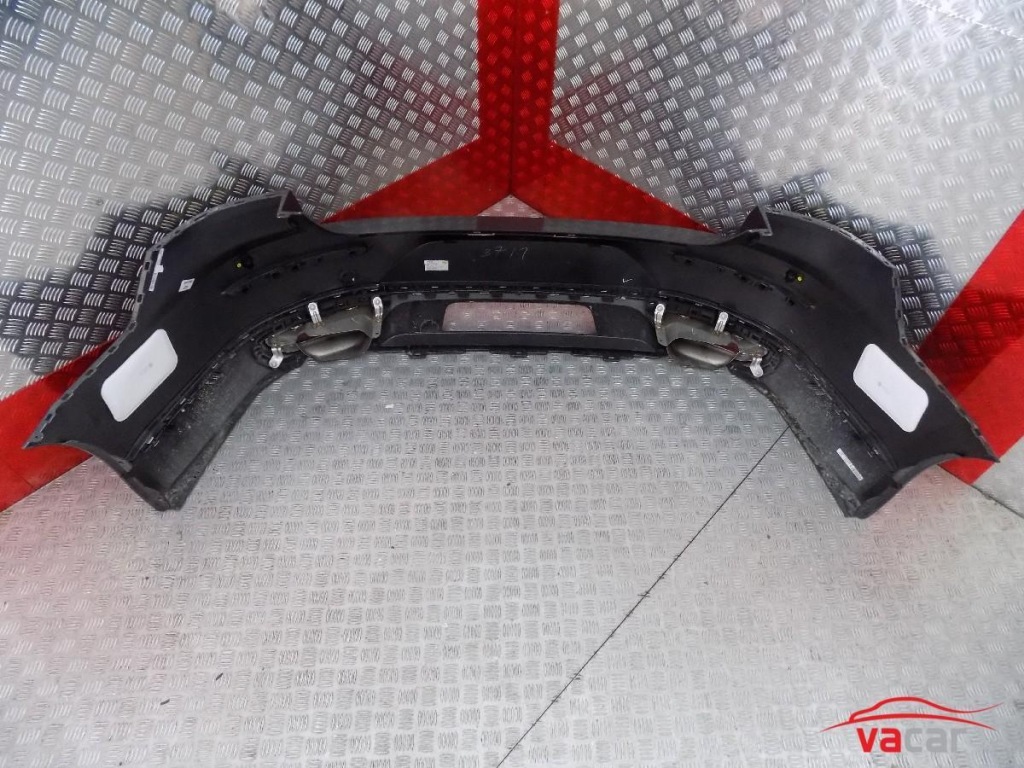 фото №9, Бампер задняя версия pod 4pdc накладки выхлоп цвет li7f vw arteon 2017+