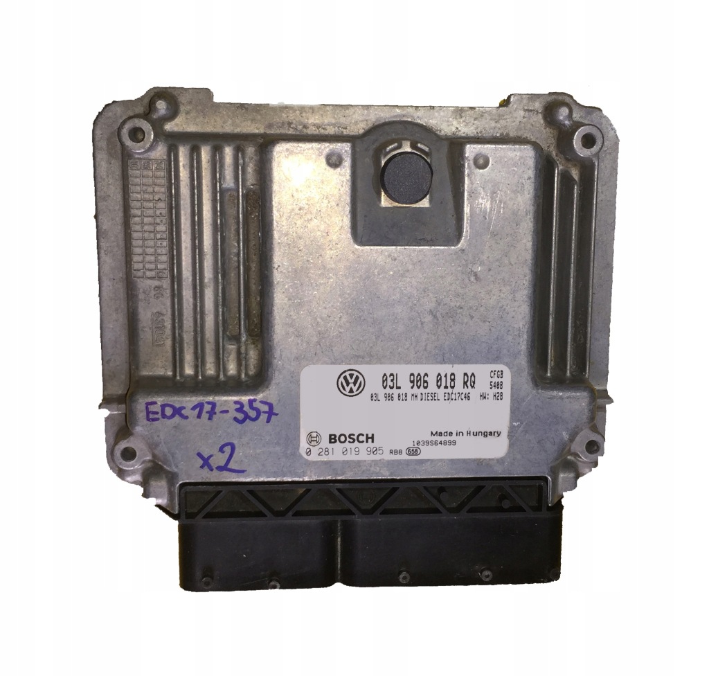 фото №1, Ecu skoda superb 2.0tdi 03l906018rq 0281019905