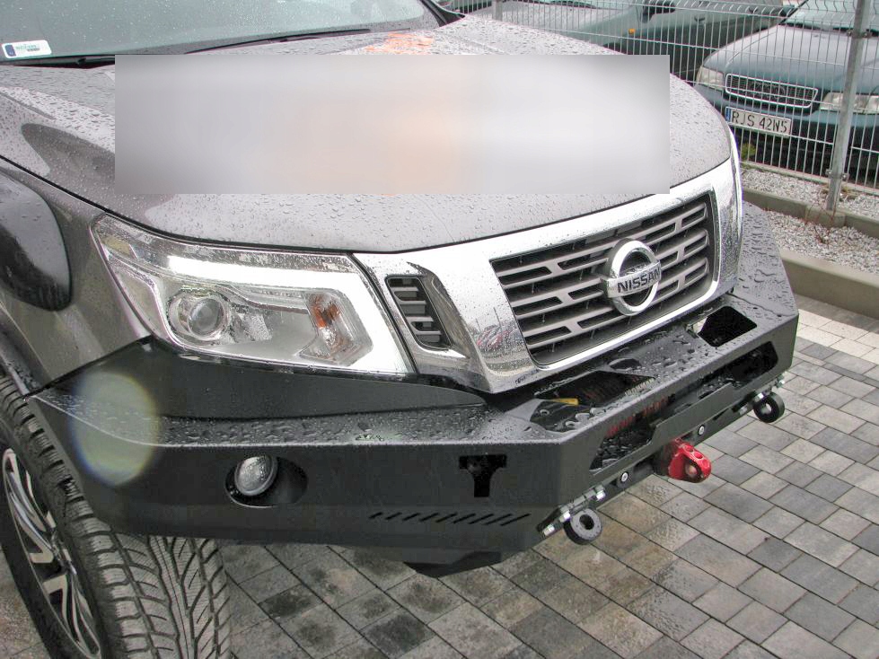 фото №16, Бампер передний перед металлический nissan navara d23