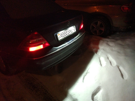 фото №4, Фонари led номерного знака регистрационный регистрационного mercedes ml w164 r w251