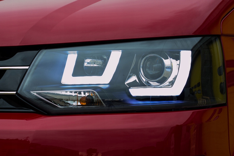 фото №10, Vw transporter t5 09-15 лампи фари led drl