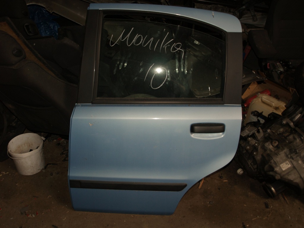 фото №1, Fiat panda левый задняя перед 737/a azzurro frizzante