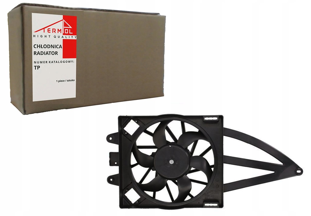 фото №1, Вентилятор радиатора fiat panda 1.1 1.2 +ac 2003-